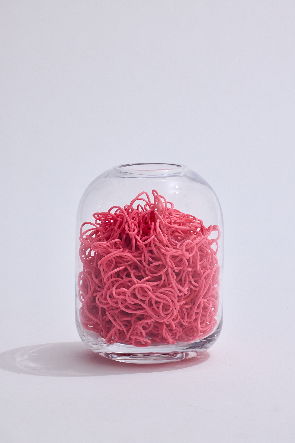 Anima-in anima installation by oneg - glass and mixed media exploring body exterior and interior